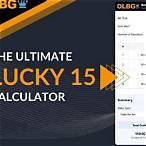 lucky 15 free bet calculator